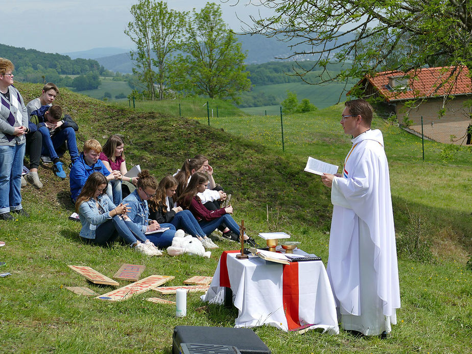 72 Stunden Aktion – auf dem Hasunger Berg (Foto: Karl-Franz Thiede)